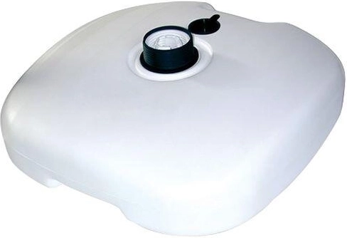 Fehér műanyag napernyőtalp