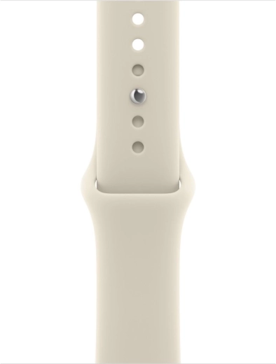Homokszínű sportóraszíj 40 mm-es tokhoz, M/L méret