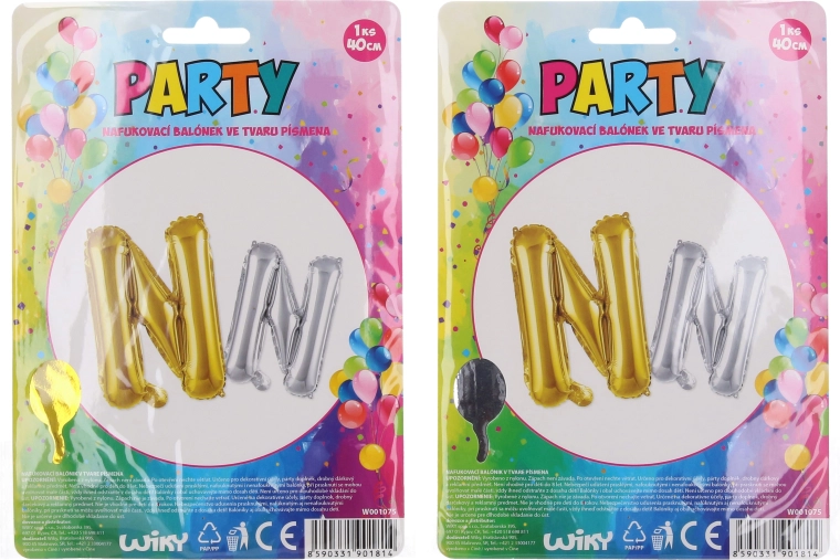 Felfújható lufibetű N