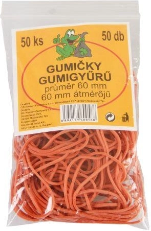Gumigyűrűk 60 mm, 50 db-os csomag
