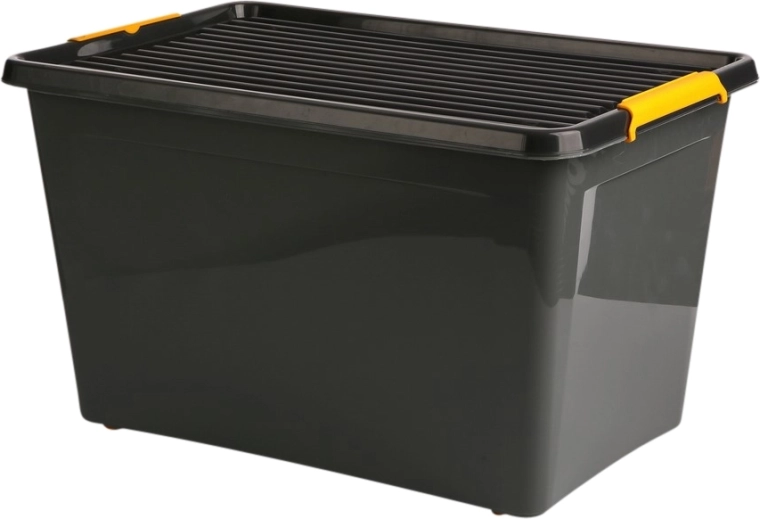 SolidStore tárolódoboz fedéllel és kerekekkel 60 l (58 × 39 × 35 cm)