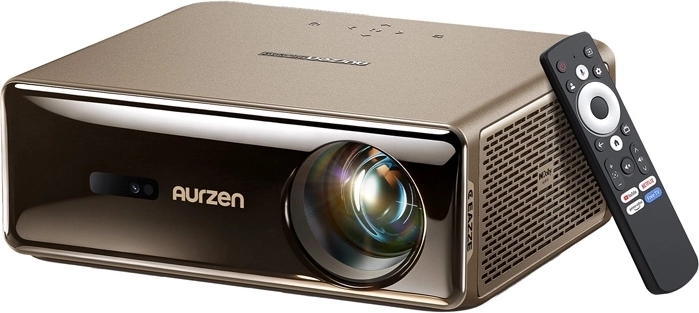 Aurzen Eazze D1 Max okos Full HD projektor Google TV-vel