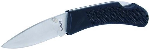 Zsebkés zárómechanizmussal, 120 mm penge