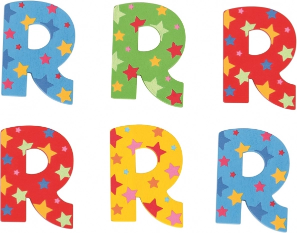 Fa Betűcske Csillag R Bigjigs Toys
