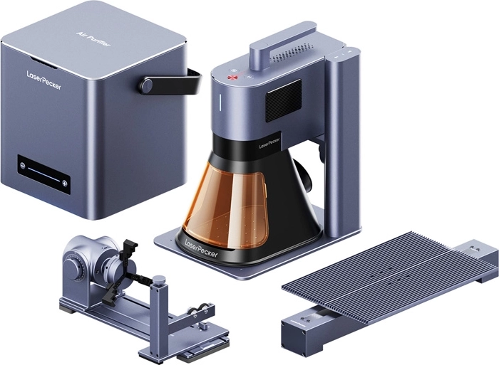 LASERPECKER LP5 védőkiadás lézeres gravírozógép