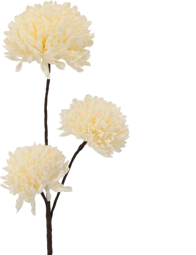 Dekoratív virág 80 cm fehér