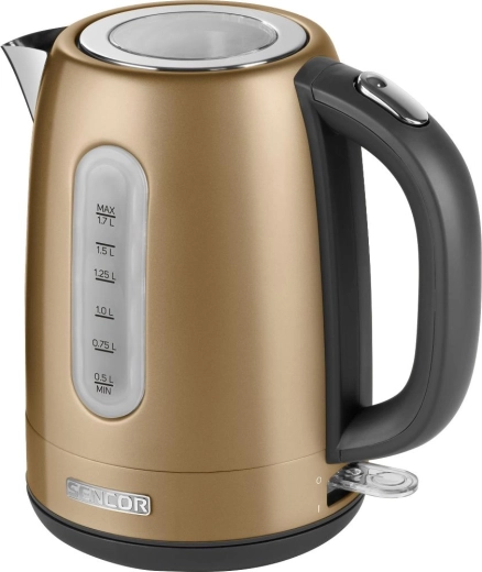 Sencor aranyszínű 1,7 l-es vízforraló