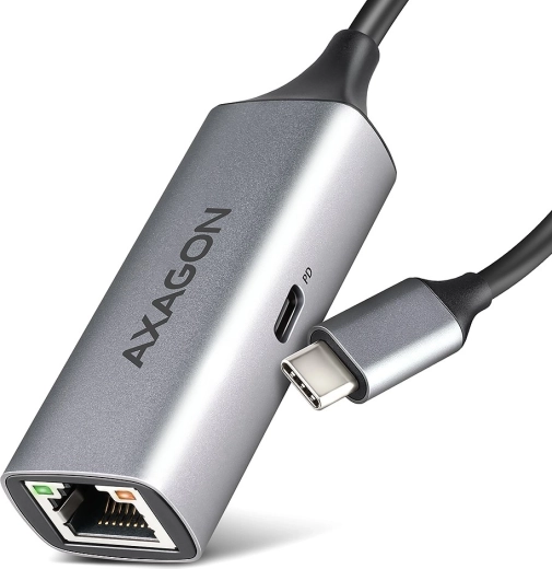 USB‑C gigabites hálózati kártya PD 100 W átmenő táplálással AXAGON