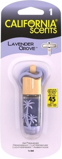CALIFORNIA SCENTS Lavender Grove függő illat