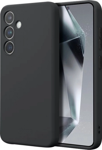 Color Cover szilikontok Samsung Galaxy S24+ készülékhez – fekete