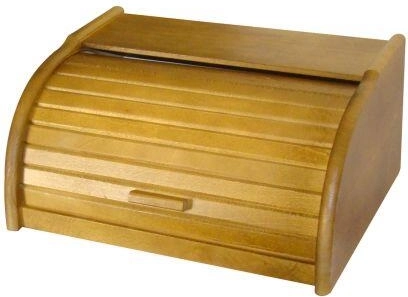 Fa kenyértartó 39 × 28 × 18 cm tölgy