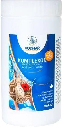 Multifunkciós medencetabletták KOMPLEXON 1,4 kg VÍZÖNTŐ