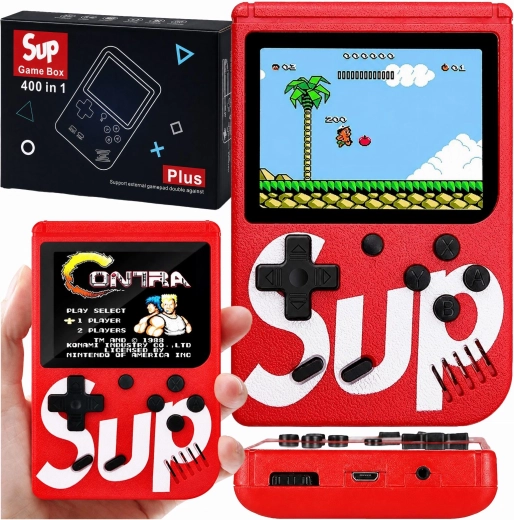 SUP 400 az 1-ben hordozható retro játékkonzol – 1 db
