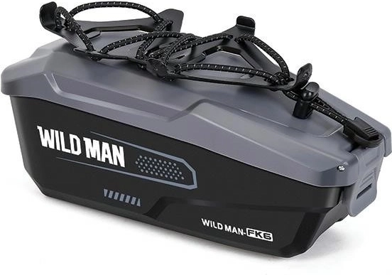 WILD MAN FK6 kerékpár váztáska telefontartóval, szürke-fekete