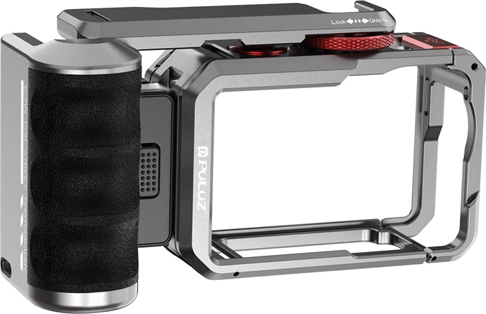 Titan bővíthető ketrec fogantyúval és csatlakozókkal Puluz DJI Osmo Action 6-hoz