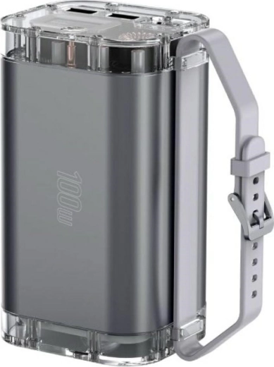 Lucid Ultra 40000 mAh 100 W szürke powerbank