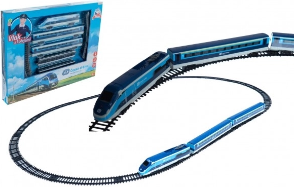 Hang- és fényhatásos Cseh Vasutak vonatkészlet