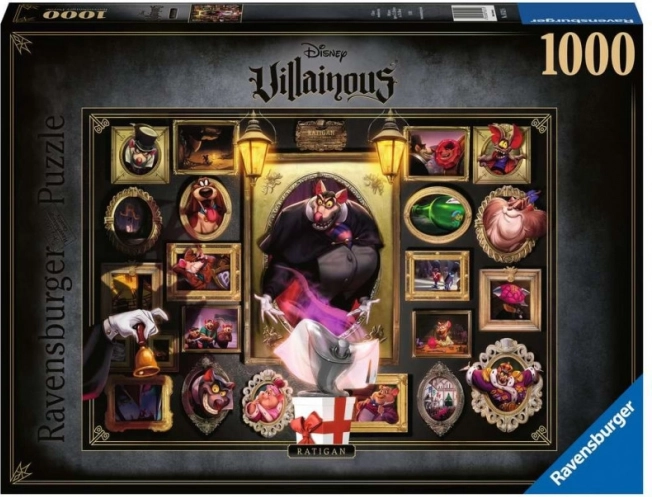 Puzzle Ravensburger Villainous: Ratigan 1000 db