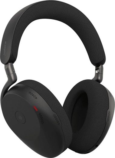 Jabra Evolve3 85 MS Link 390a vezeték nélküli fejhallgató ANC-vel – fekete