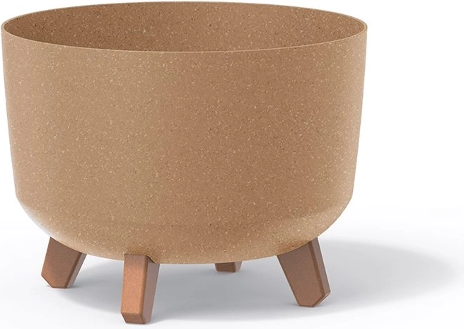 Gracia Standard Eco Wood virágtartó 34 cm – naturo