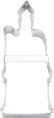 Mézeskalács kiszúró – Mikulás 16 cm