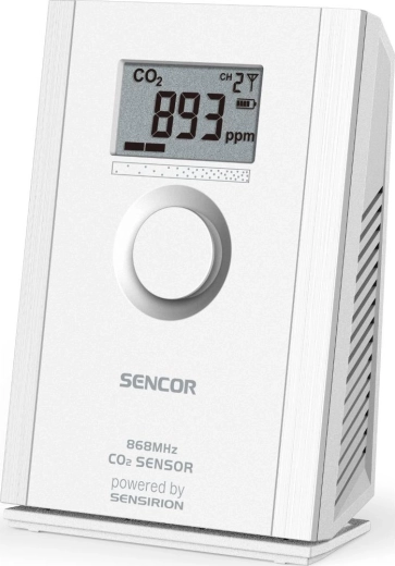 Sencor SWS CO2 Pro vezeték nélküli szén-dioxid-érzékelő