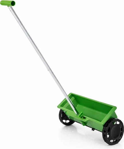 Kézi kerti szóró vetőmagnak, műtrágyának, homoknak és sónak, 6 l