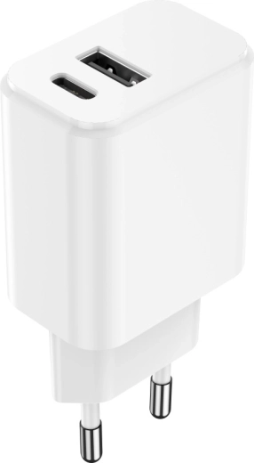 Setty hálózati töltő 20 W USB‑C és USB csatlakozóval