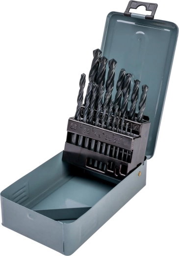 DREL HSS fémfúró készlet 1–10 mm, 19 darab