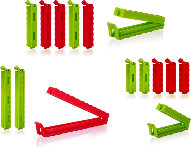 CULINARIA zacskóklipszek, 15 darabos készlet, vegyes színek