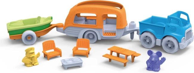 Green Toys Kemping Készlet Gyerekeknek