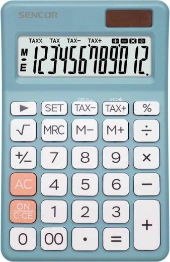 Sencor SEC 381 Tax Blue asztali számológép