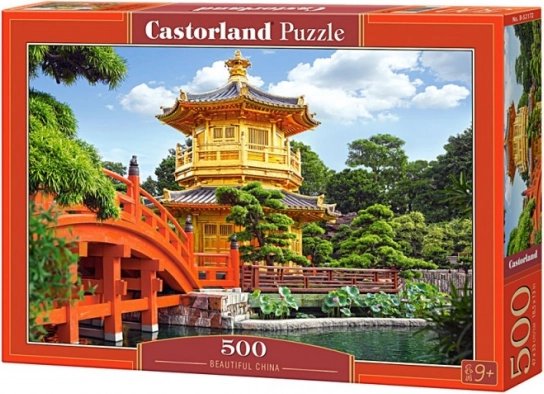 Puzzle CASTORLAND 500 darab – Beautiful China
