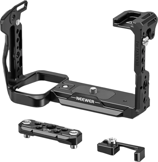 Neewer rögzítő ketrec Sony FX3/FX30 kamerához HDMI-kábel rögzítőbilinccsel