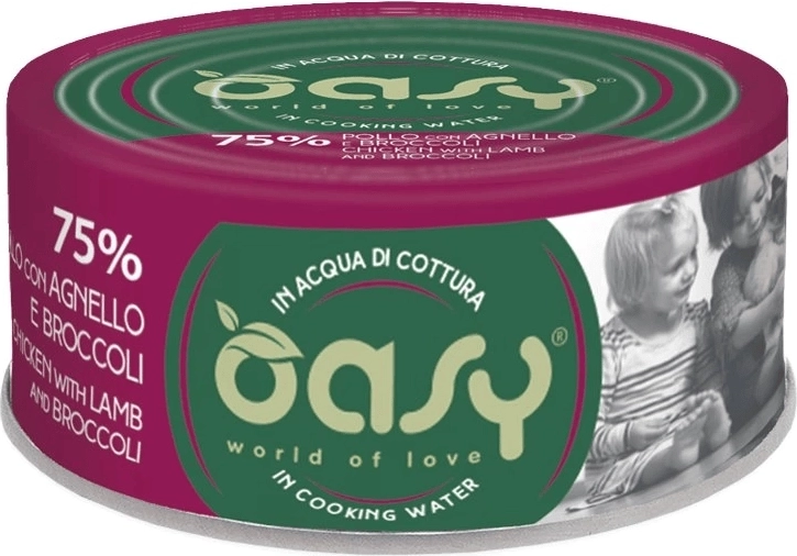 Oasy More Love csirke báránnyal és brokkolival 70 g