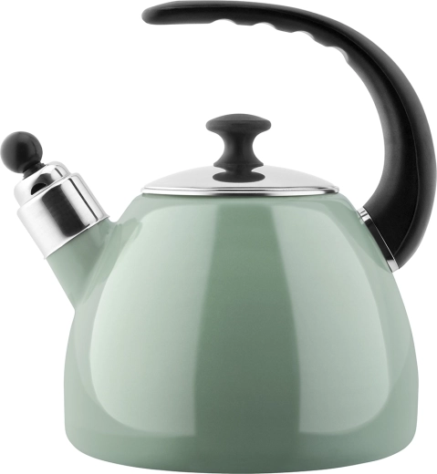 Balbina „Kúp” zománcozott kanna 2,5 l, zsályazöld