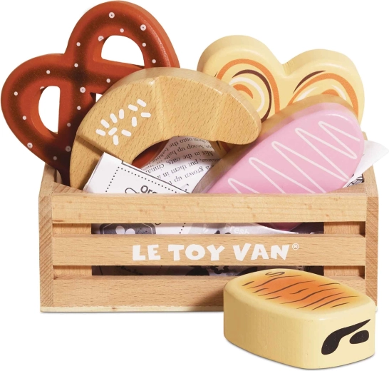 Fajáték péksütemény szállítóládában – Le Toy Van Honeybake