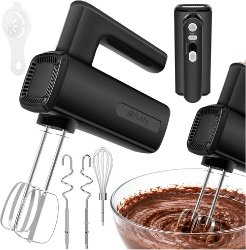 Ruhhy 800 W-os kézi mixer Turbo funkcióval és 5 sebességgel