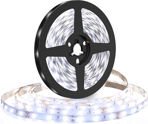 Solight LED fénycsík 5 m, 120 LED/m, 10 W/m, 1100 lm/m, IP20, hideg fehér