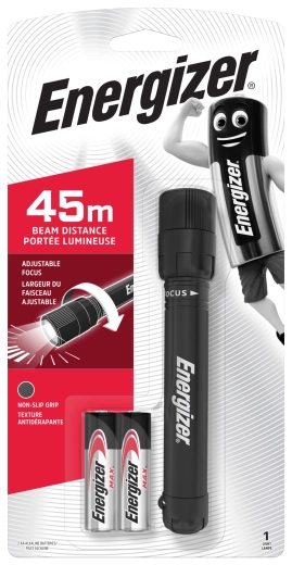 Energizer kézi zseblámpa X‑Focus LED 2× AA-hoz