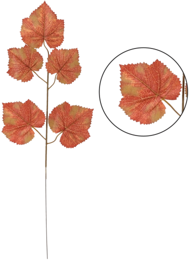 Mű bükkág 57 × 20 cm, zöld