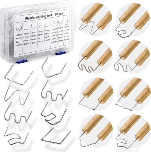 800 darabos kapocskészlet műanyaghegesztőhöz Humberg