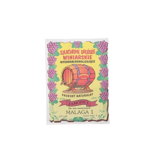 Malaga 1 borkészítő élesztő desszert- és gyümölcsborokhoz, 5 g