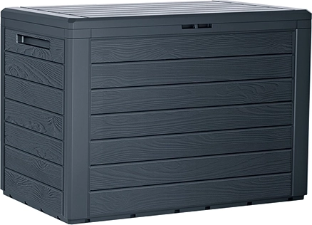 WOODEBOX antracit kerti tárolódoboz 190 l