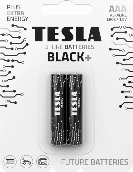 TESLA Black+ alkáli elem 1,5 V