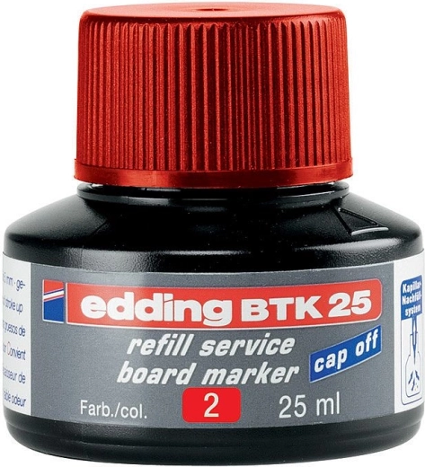 Edding BTK 25 piros tinta táblafilcekhez
