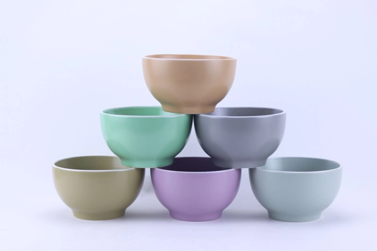 680 ml-es kerámia bulyoncsésze zöld mázzal