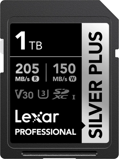 Lexar Professional Silver Plus SDXC 1 TB memóriakártya
