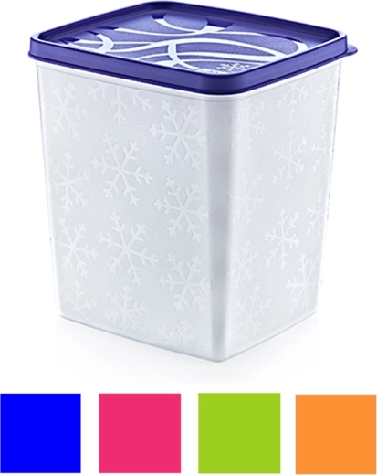 Téglalap alakú No‑Frost edény 1,85 l fagyasztóhoz és hűtőhöz