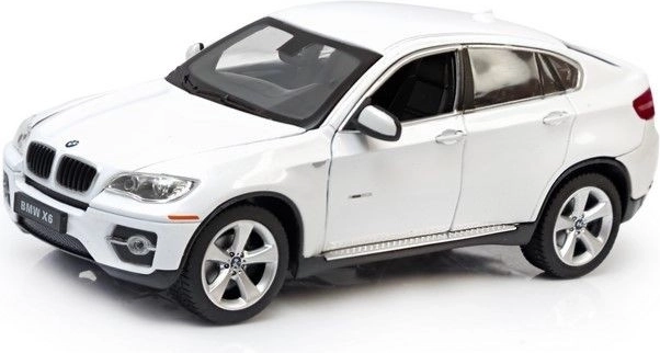 Rastar BMW X6 autómodell 1:24 fehér – 1 db